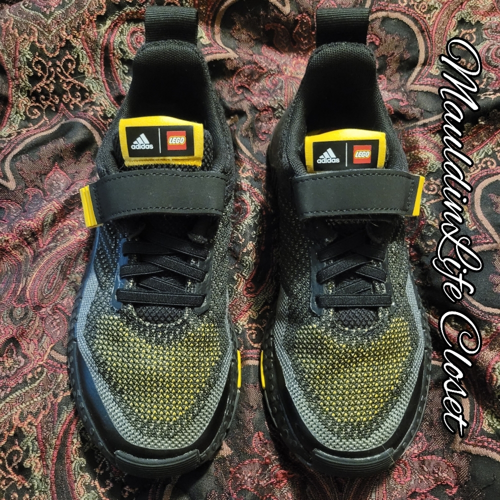 SOLD Adidas Lego x Sport Pro J Black Equipment Yellow size 13.5K